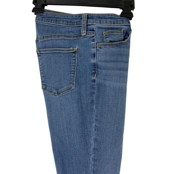 Womens Universal Thread Jeans Size 4 / 27 Crop Skinny Stretch High Rise 3600 - Picture 4 of 10